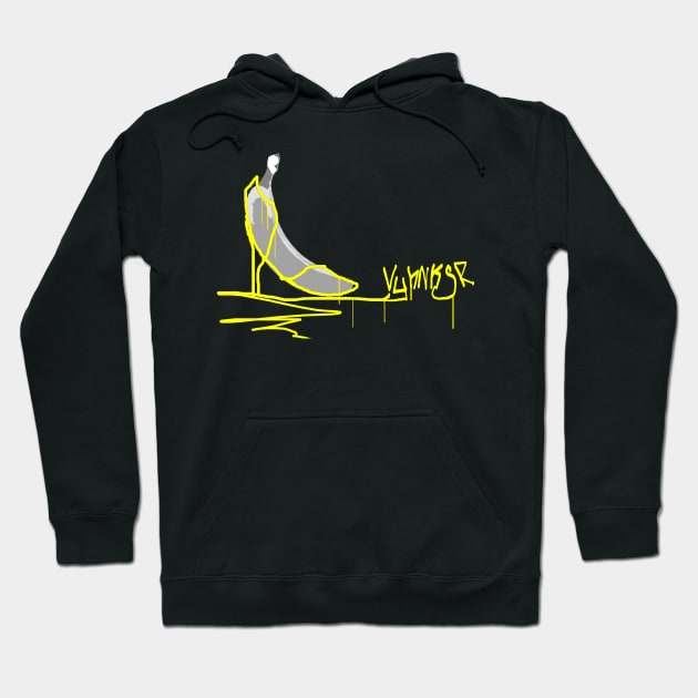 The Banana and the high heel Hoodie by AyhanKeser